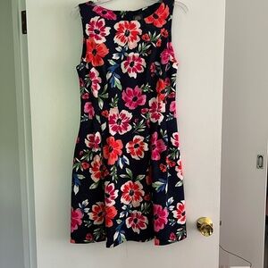 Vince Camino sleeveless floral dress